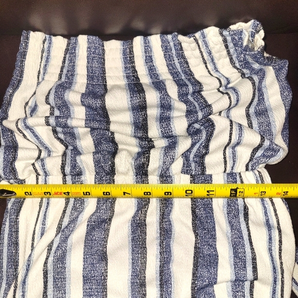 Classy And Cute Strapless Jumpsuit By Love With Detachable Belt Size Large - Picture 11 of 13